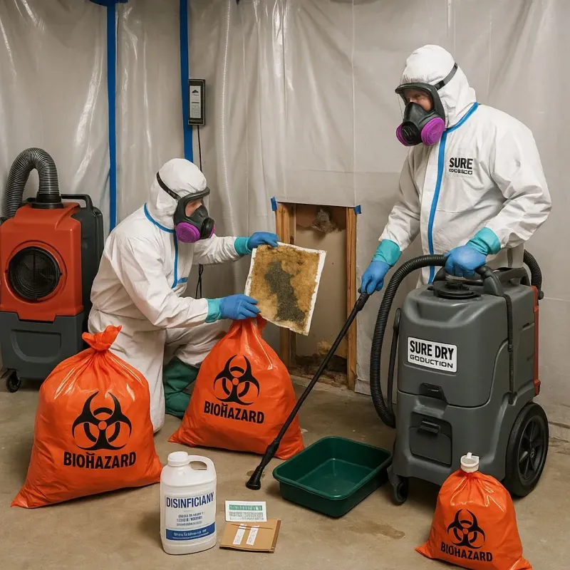 Contaminated Water Handling Protocols process in Loveland Park, OH